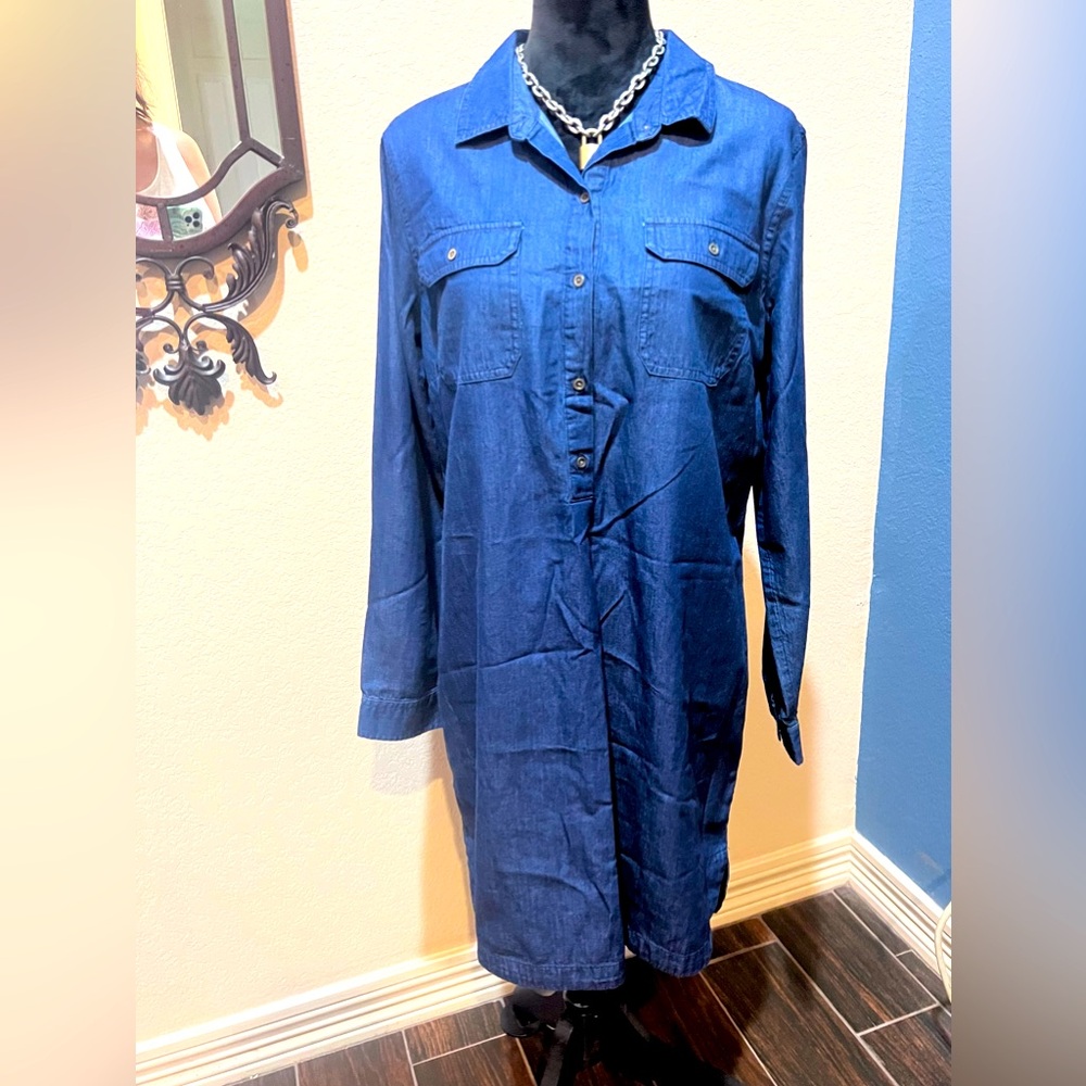 Ol Navy Denim look dress